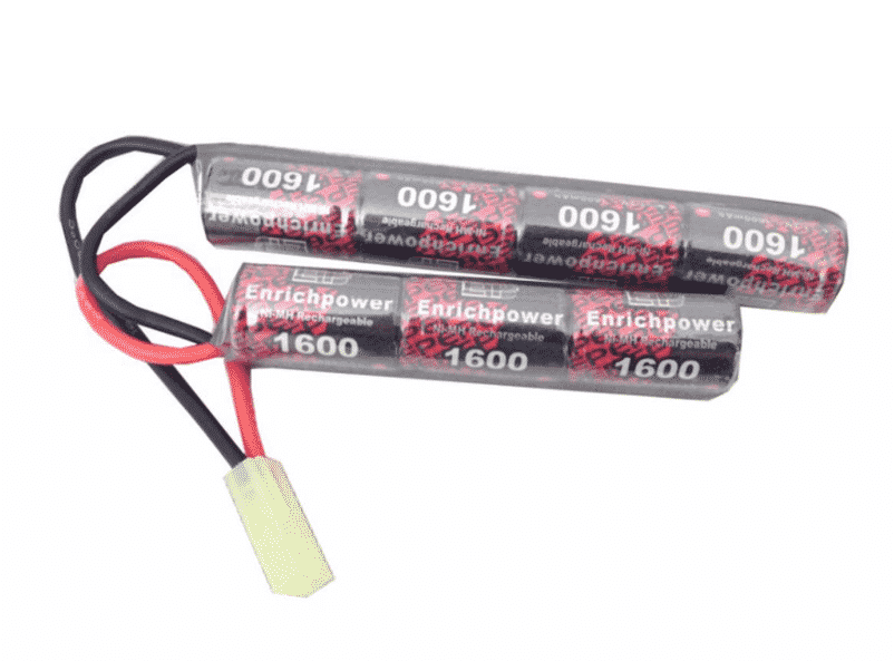 Batterie NIMH 8,4V 1600Mah double baton avec Mini Tamiya