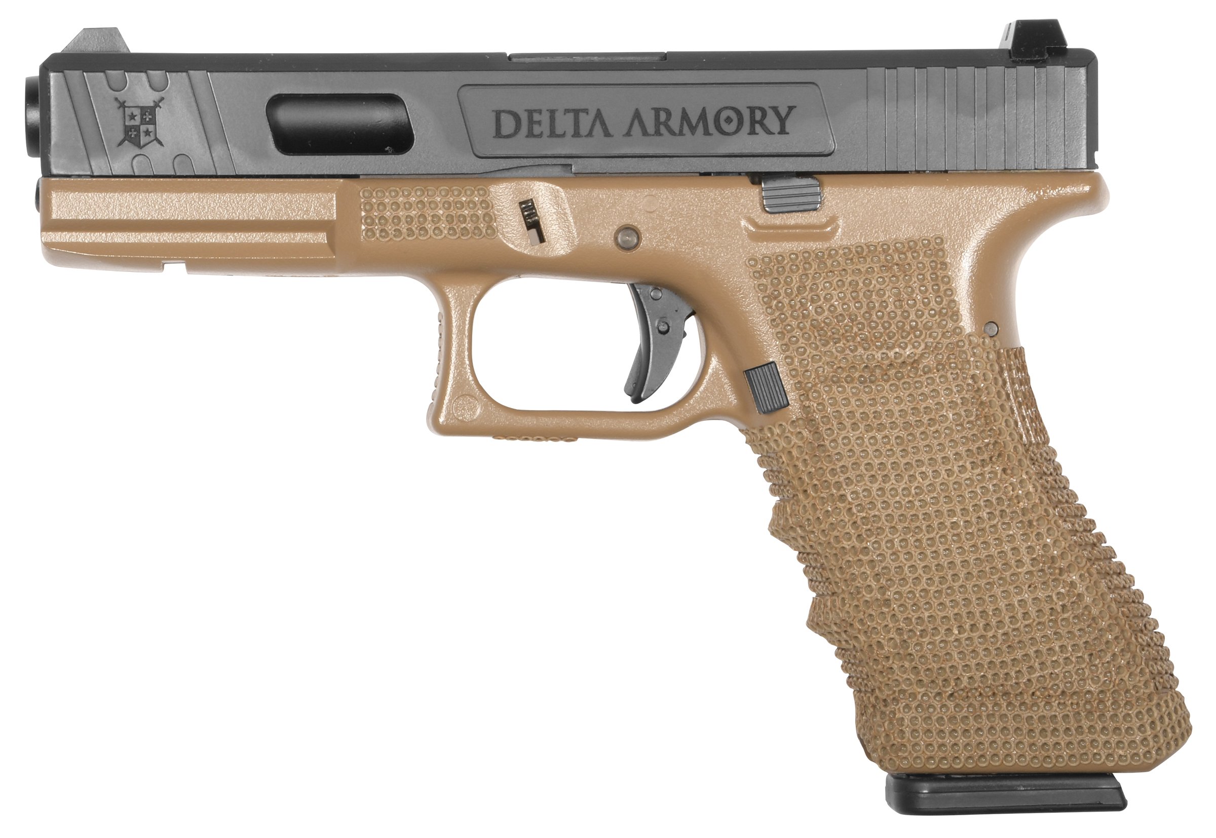 Delta Armory G17 P02 GBB Green Gas TAN