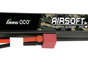 BATTERIE 11.1V 1200 MAH 2 STICKS T-DEAN GENSPOW