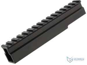 RAIL RÉHAUSSEUR POUR FAMAS EN ALUMINIUM CNC NOIR