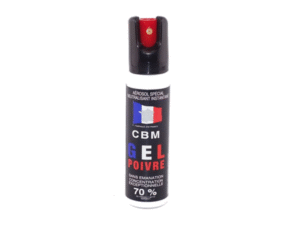 DM Diffusion Aérosol de défense GEL 25ML OC Red Pepper Capot 1/4 de tour